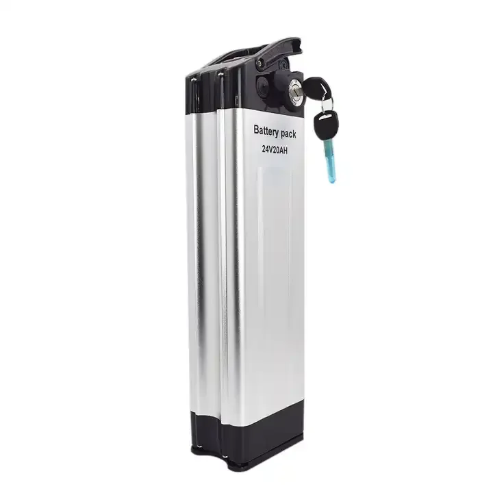 GEB 24V 36V 48V 10Ah 15Ah 20Ah power Lithium battery pack 24V 20Ah Silver Fish E-bike Electric vehicle lithium battery