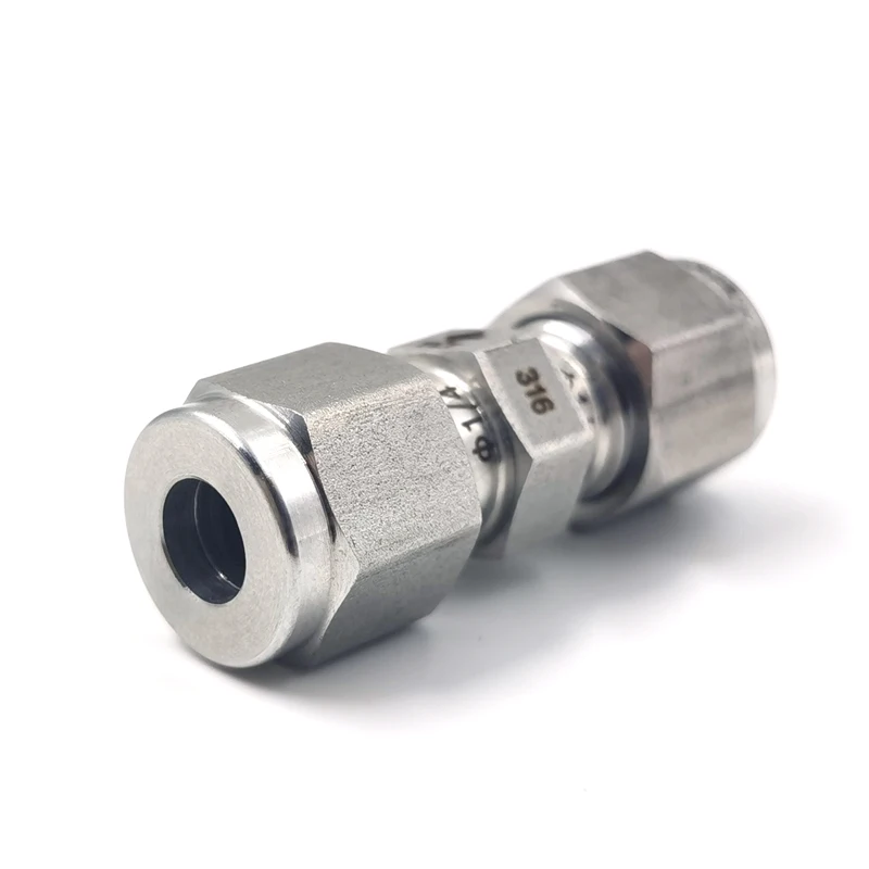 Wholesale Swagelok type reducing  316 stainless steel pipe connector ferrule fitting