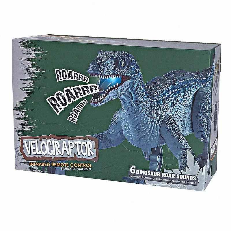Hot Selling LED light RC Dinosaur roar Toys Walking Swing Remote Control Dinosaur For Kids