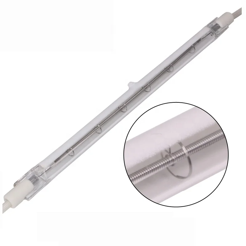 370mm 2000w Short Wave IR Heater with R7S Ceramic IR Lamp Infrared Heating Lamp