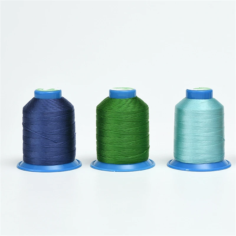 GRS Certified Nylon6.6 Recycled Bonded Sewing Thread 1050D/3 Continuous Filament N6.6 For Leather and Luggage