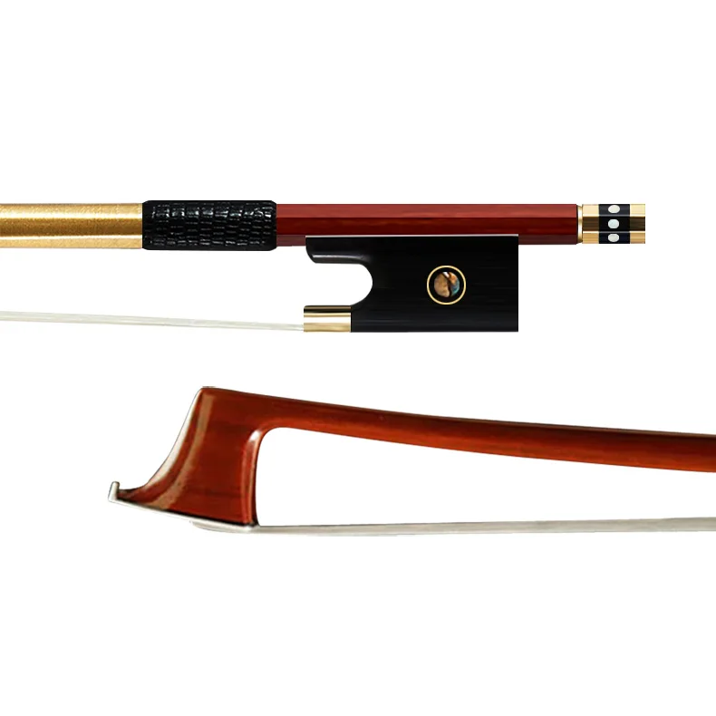 Upgraded high grade octagonal professional solid Brazil wood violin bow 4/4
