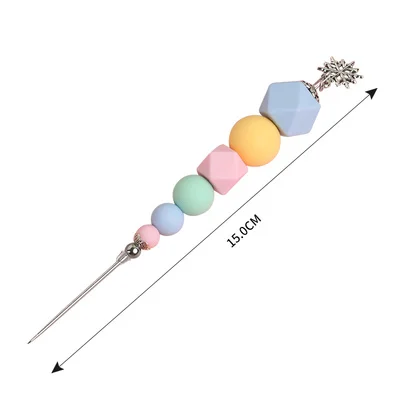 Latte Art Pen Toothpick Cocktail Beadable Picks Modelling Weeding Tool Biscuit Cookie Sugar Stir Scriber Needle