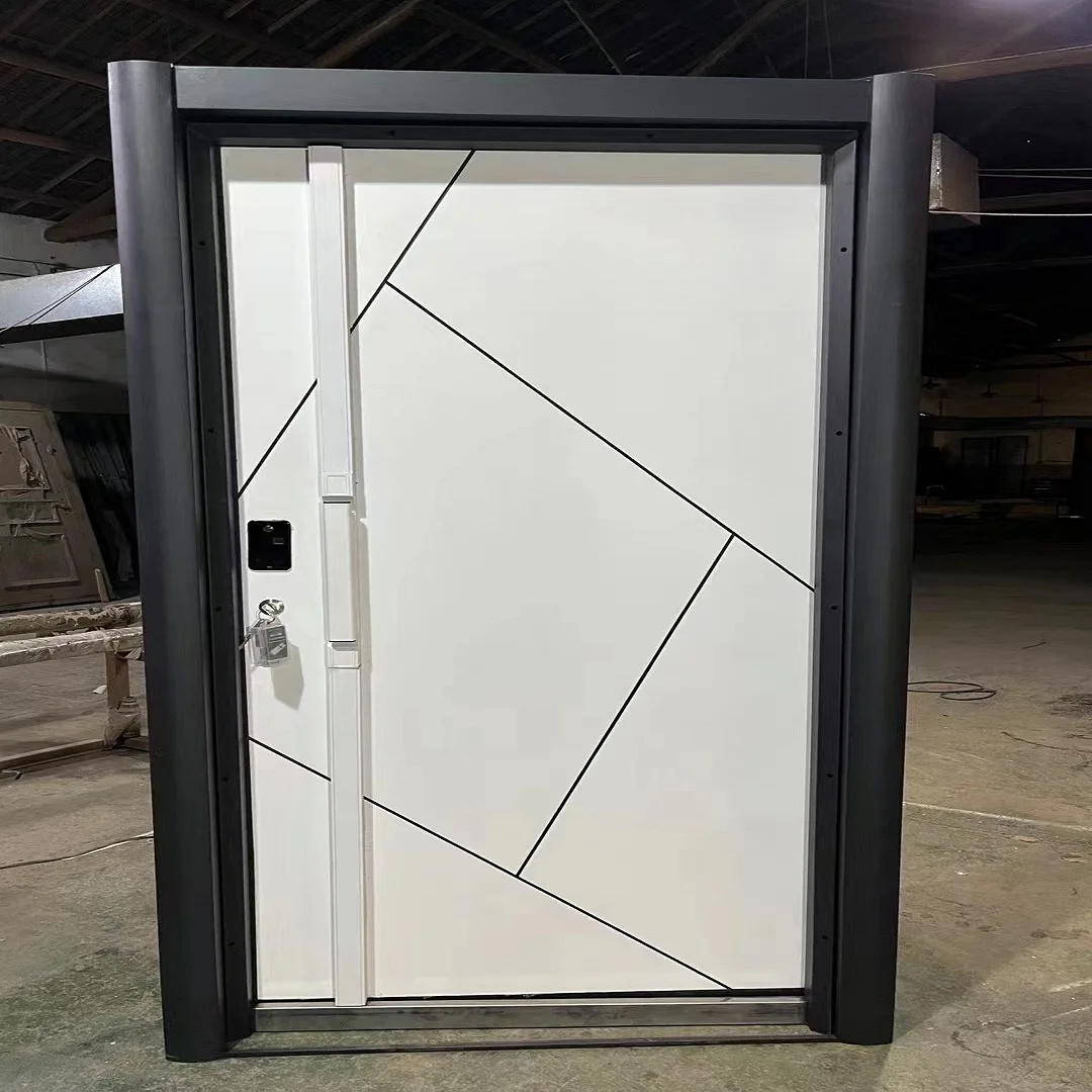 Give $500 Cash coupon steel safety door manufacturer customized security door