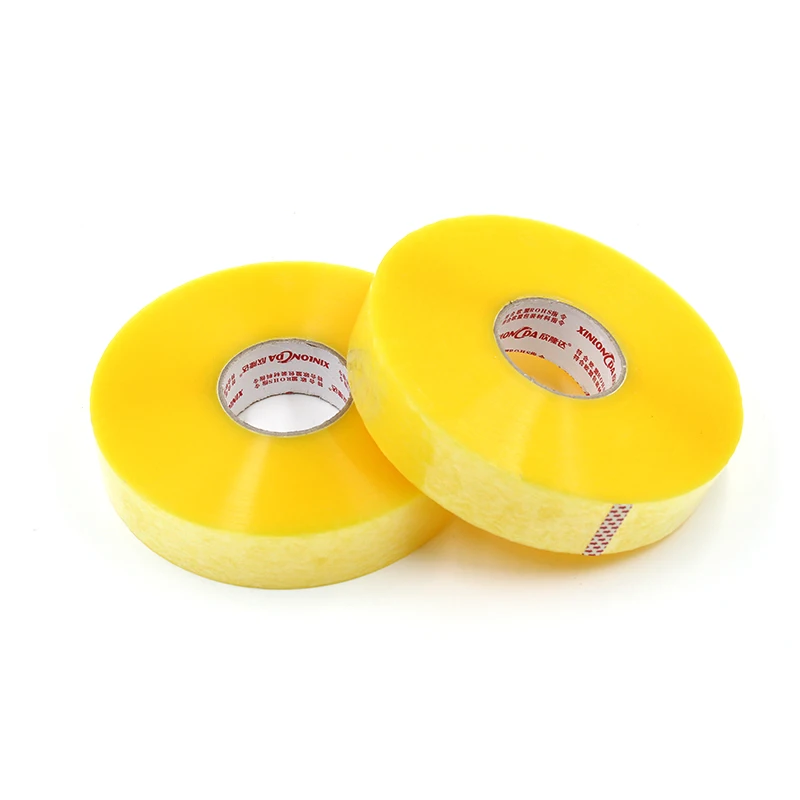 48mm x 1000m bopp machine roll adhesive tape clear packing tape