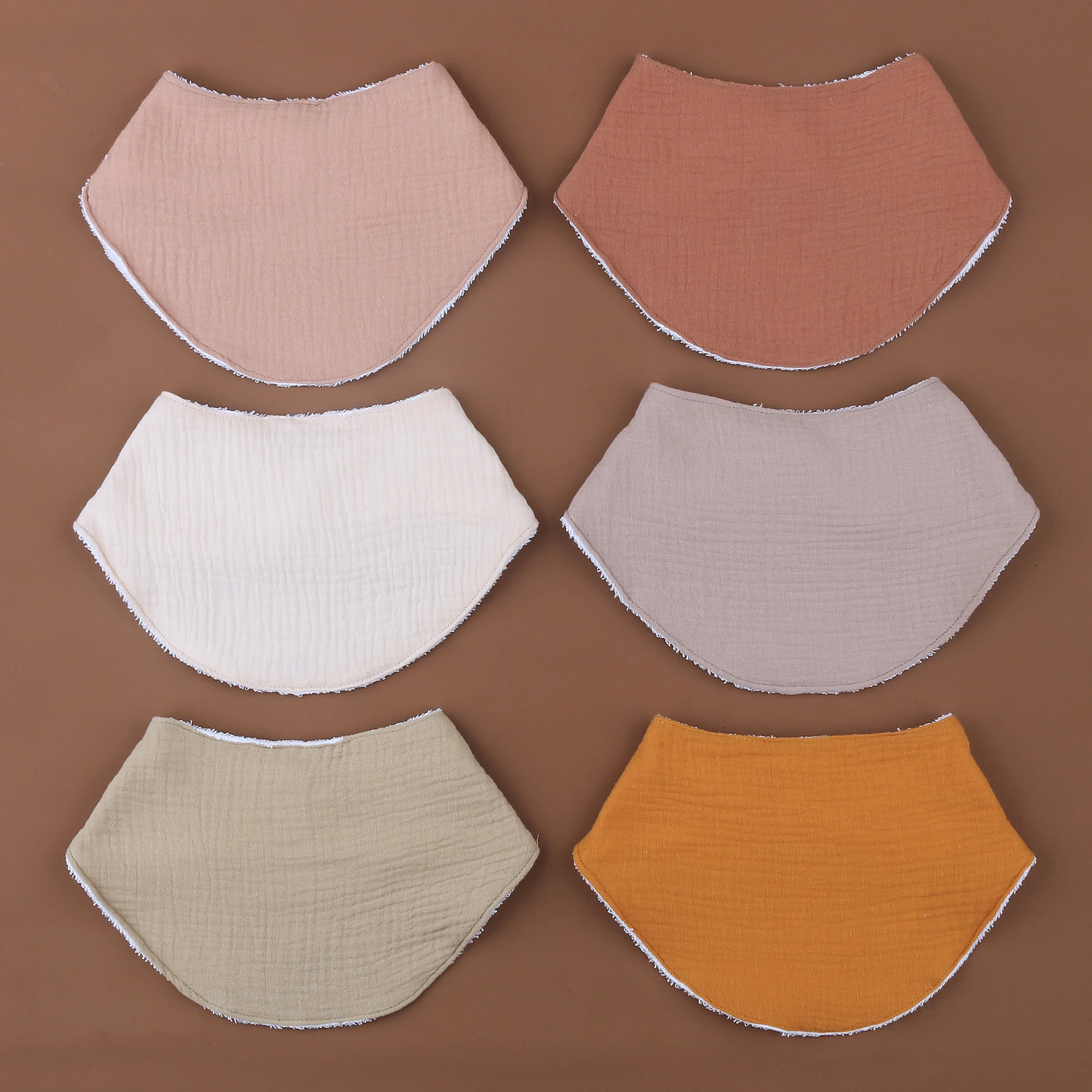 Babi Organic Cotton Muslim 360 Degree Bib Customizable Color Logo