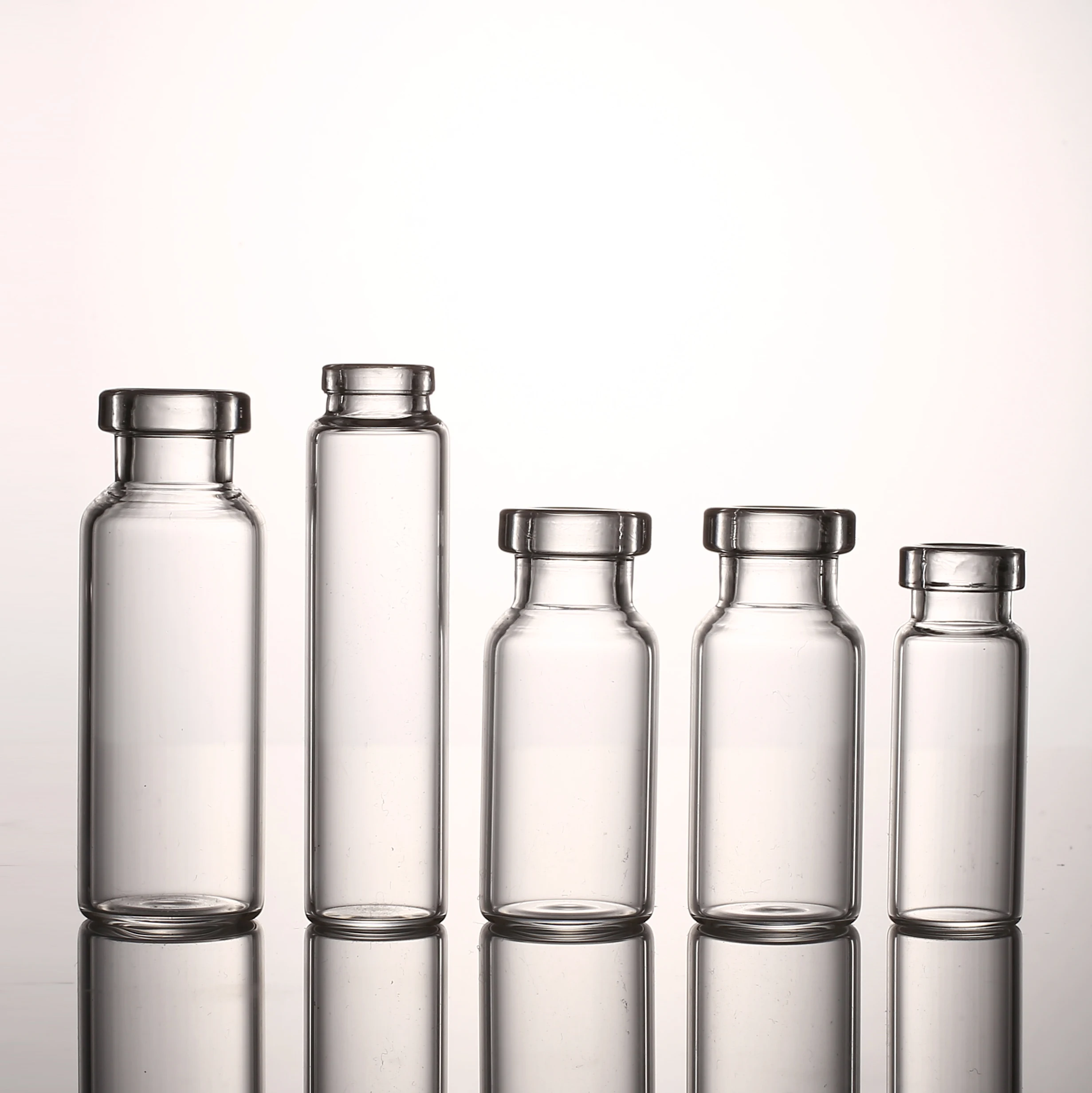 HOT-selling GMP certified amber color neutral glass 10ml glass vile