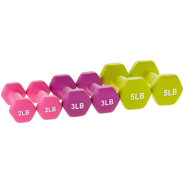 Home Gym Equipment 3pcs Dumbbell Set with Dumbbell Rack