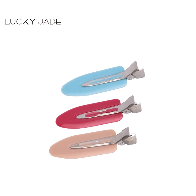 Professional Fashion New Custom Colorful Lovely Small Metal Single Prong Pin Curls Hair Clips For Beauty Salon