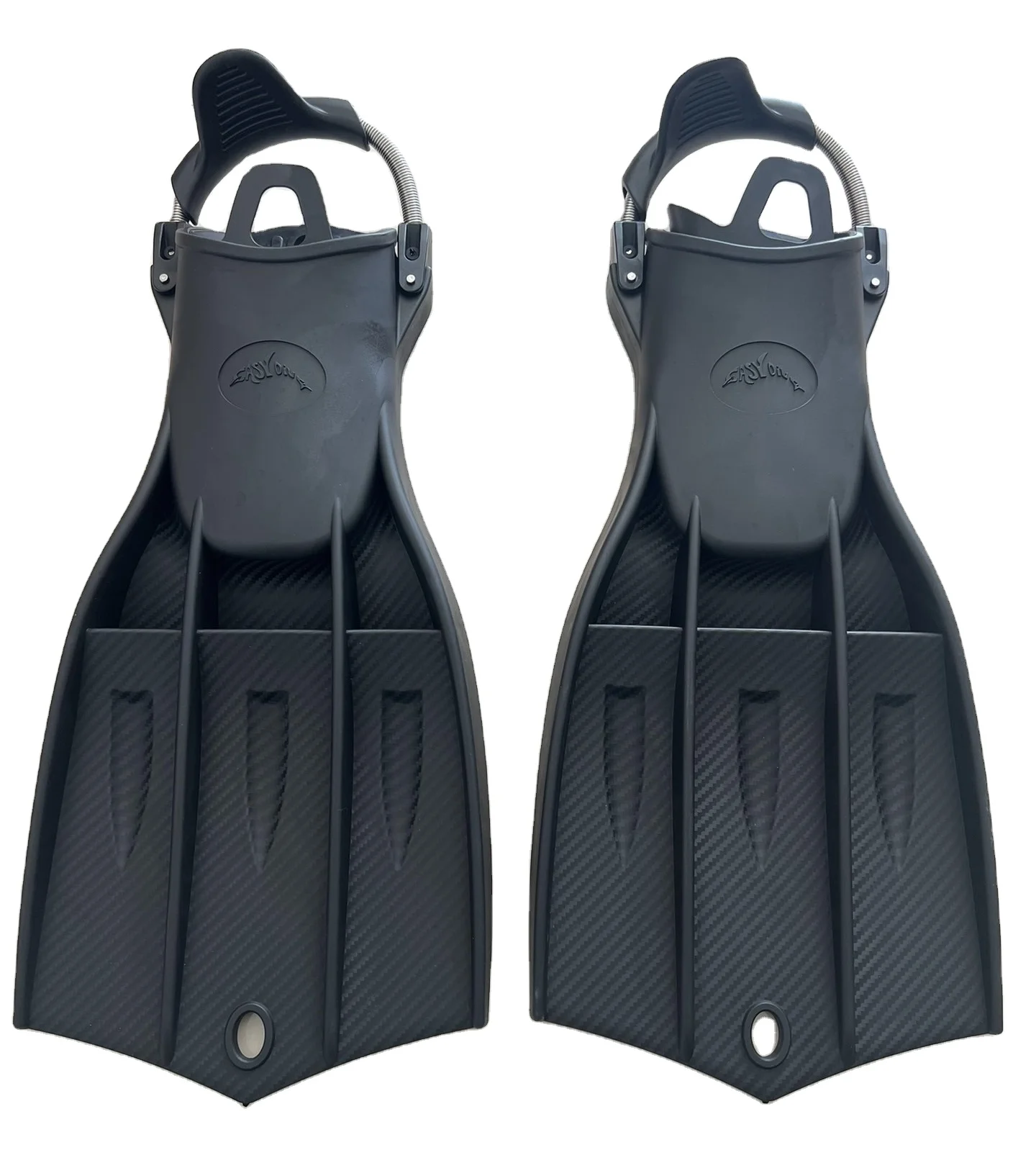 rubber jet fins for scuba diving technical diving fins
