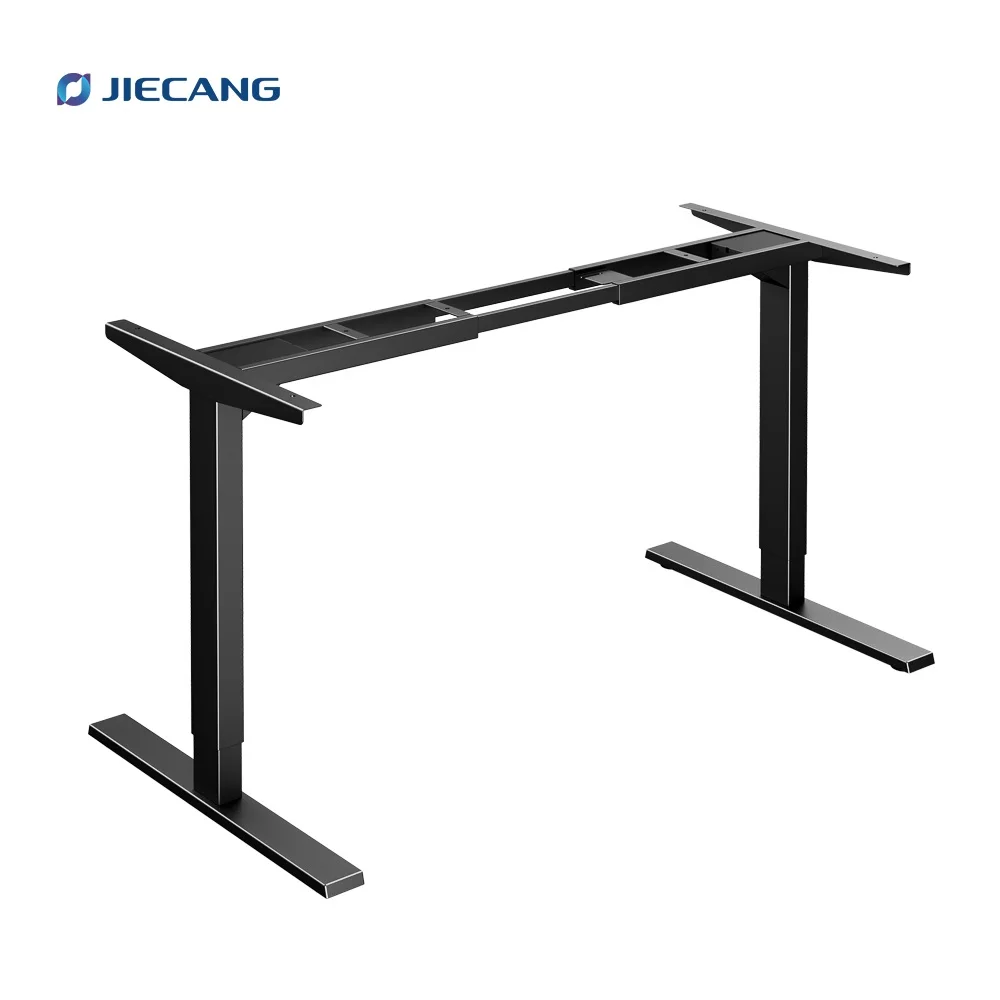 Новая современная настольная рама JIECANG, двухмоторная электрическая столешница, столешница, офисный столешница
