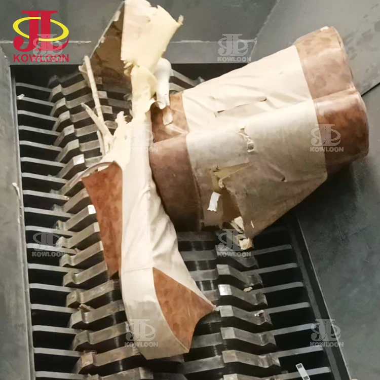 Kowloon Mattress Scraps Recycling Machine Latex Sponge Shredding Machine Memory Foam Crusher Shredder