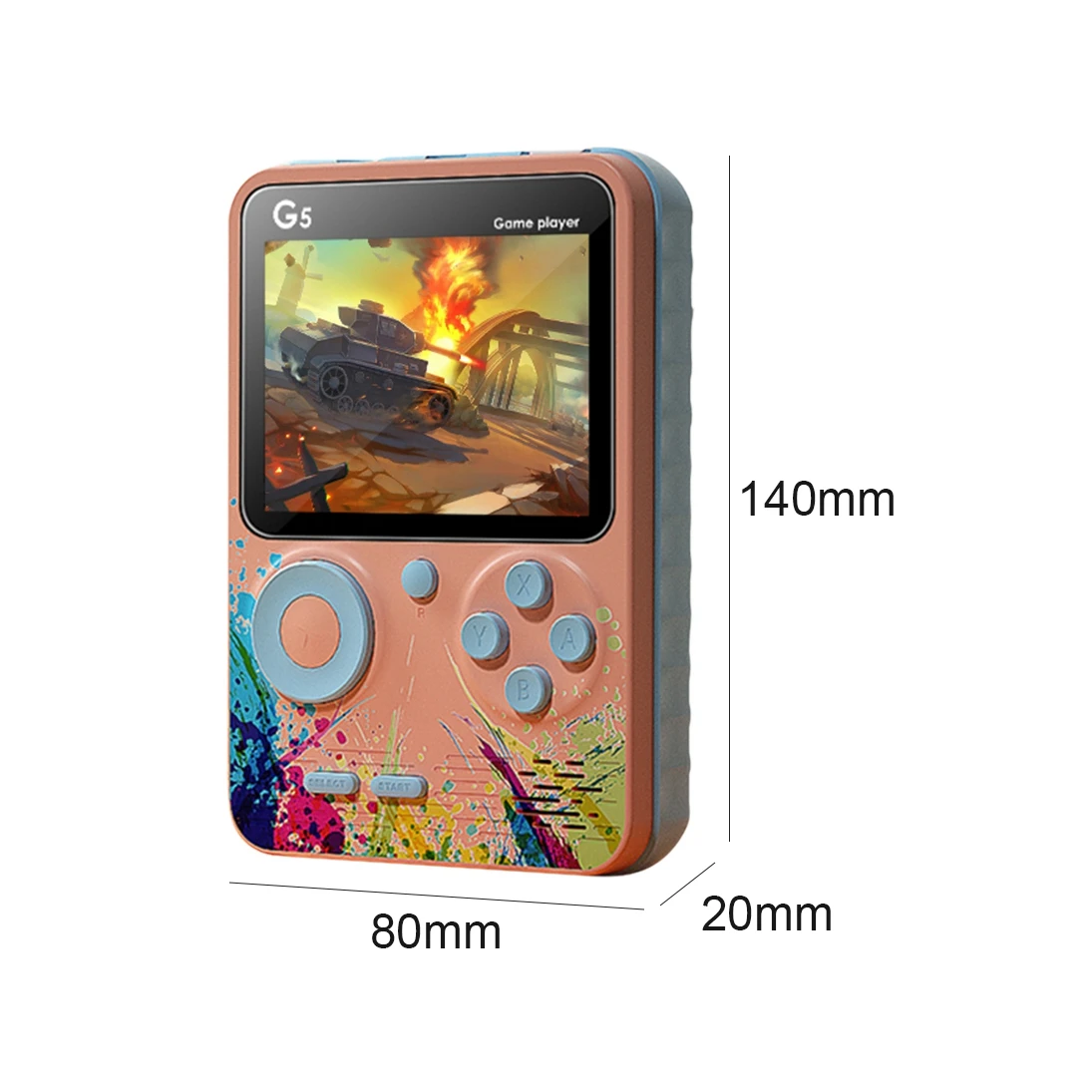Customizable Hot-selling Arcade Machine Sup Handheld Portable Retro Game Console Handheld