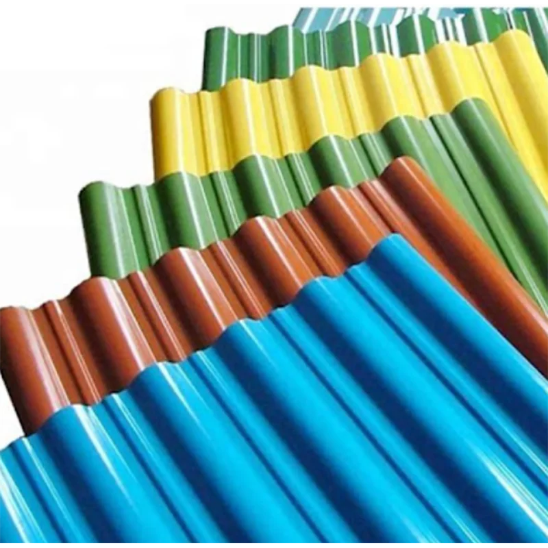 Zinc sheet metal roofing zink corrugated color coated metal roofing