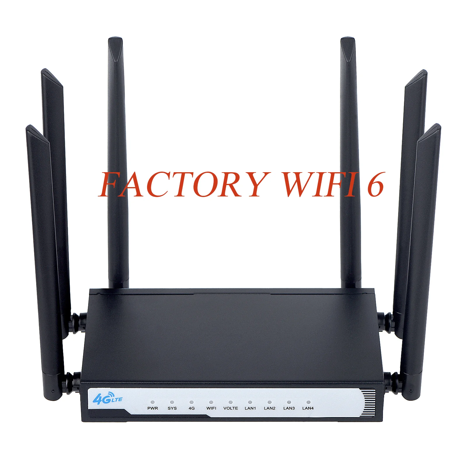 300Mbps WIFI Speed 6*5 dBi Antennas and 4G sim card Slot LTE CPE Wireless Router  Wifi  Router 2.4G wifi 6
