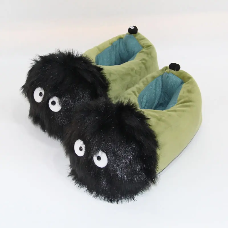 bst Halloween Fairydust plush Winter Warm Cotton Home Plush  Animal Slipper plush toy for Totoro
