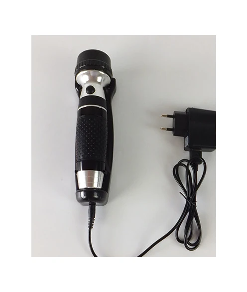 Hot Selling 13LED Hotel Emergency Flashlight Aluminum Alloy Rechargeable Wall Mounted Hotel Safety Flashlight