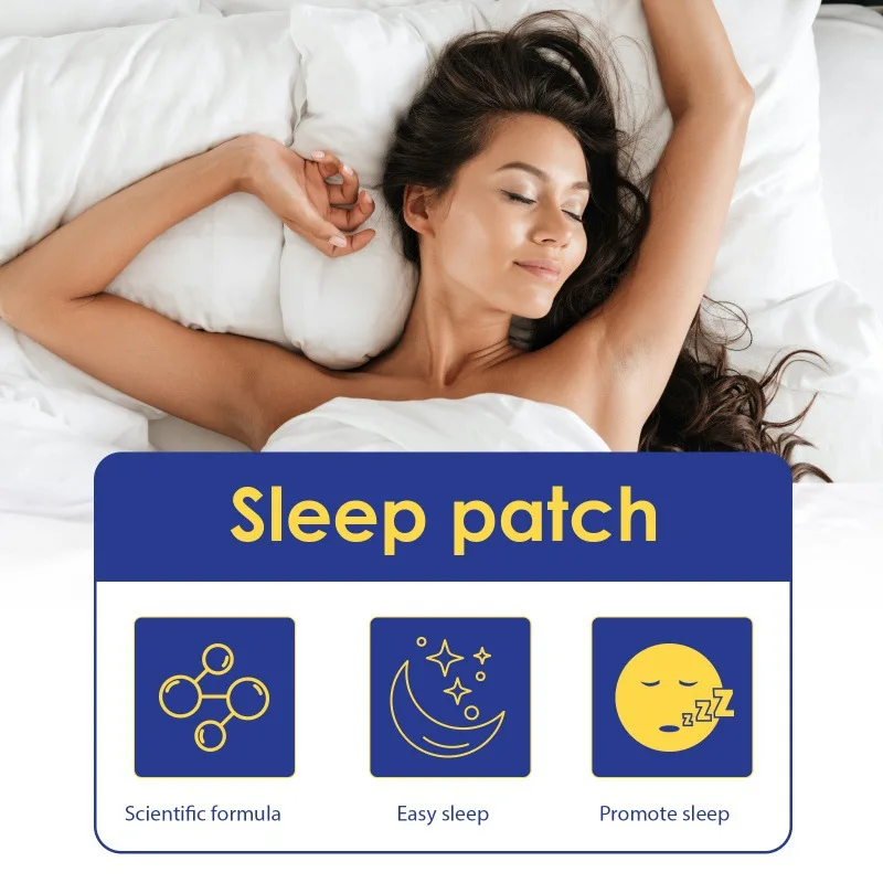 Wholesale  Sleep Patch Soothes Muscle Tension Body Fatigue and Anxiety Sleep Aid Patch Body Care Patchleep Promoting Patch