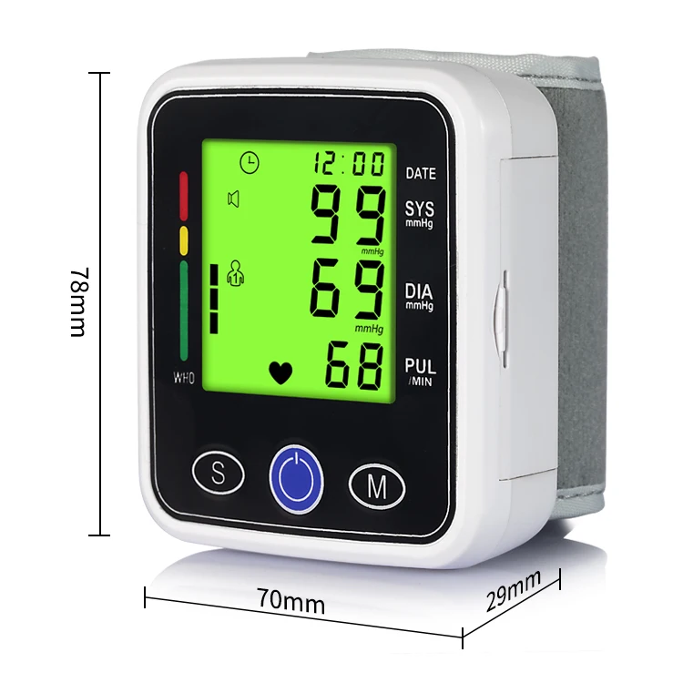 Цифровой наручный Монитор артериального давления CE 510K для оптовой продажи, прибор для измерения артериального давления