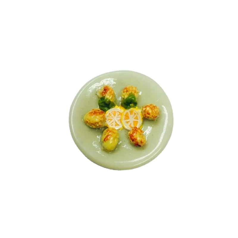 Миниатюрная модель еды для кукольного домика в масштабе 1/12, имитация блюд, украшение для кухни кукольного домика