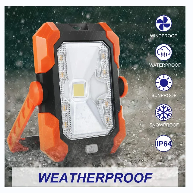 High brightness and long working time Solar powered working lights QF-192