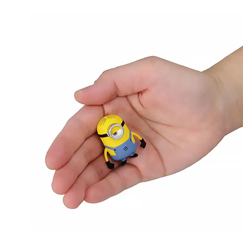 TAKARA TOMY Minionss Stuart Mini alloy action figure handmade model ornaments animation derivative bargain price wholesale