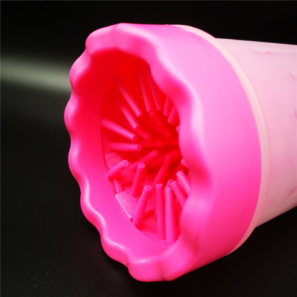 Factory Wholesale Detachable Portable Pet Dog Foot Washing Cup Pet Dog Paw Cleaner Cup Pet Dog Paw Cleaner