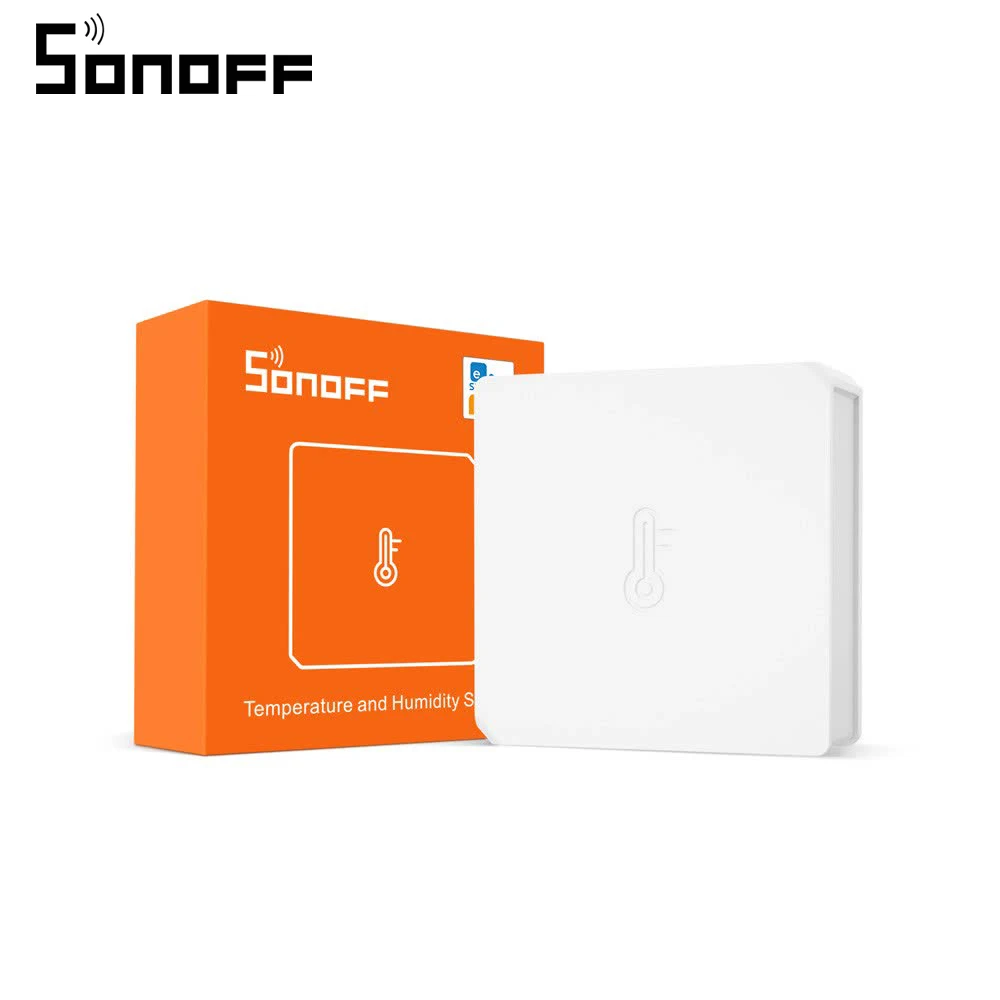 Интеллектуальный выключатель света Sonoff SNZB 02   Zigbee оригинальный и аутентичный датчик температуры и влажности eWeLink приложение в режиме реального времени проверить работу с Sonoff Zigbee мост (1600290868306)