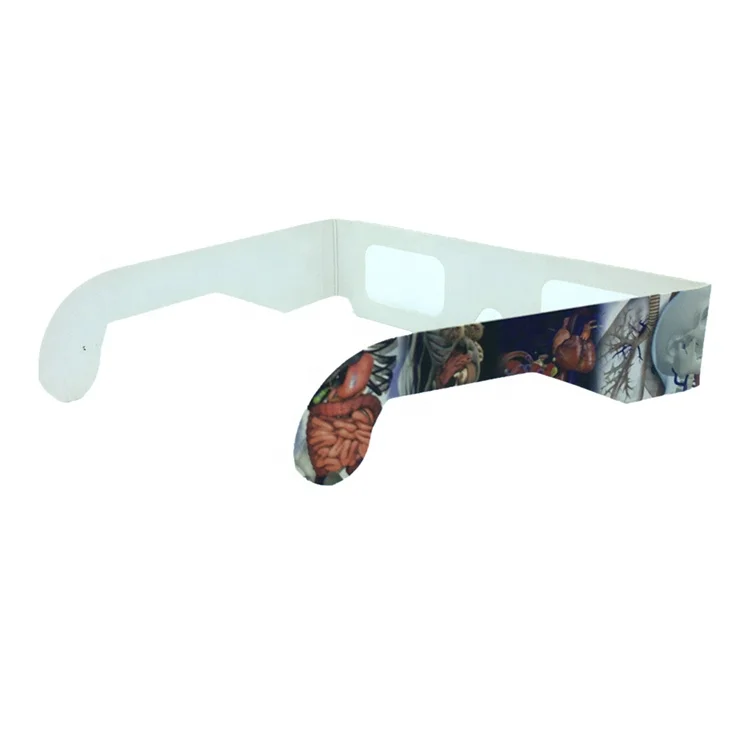 
Custom Design Promotional Cheap Chromadepth Cardboard 3d Glasses 