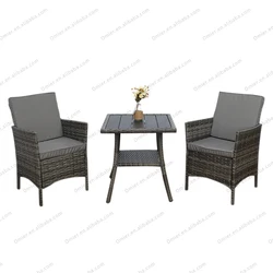 Wholesale OEM Modern Hotel High Quality Back Rattan Chairs Sofa Set Outdoor Party Furniture