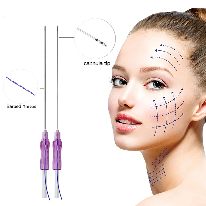 18G 100MM Pdo Lift Blunt L Type Molding Cog Thread