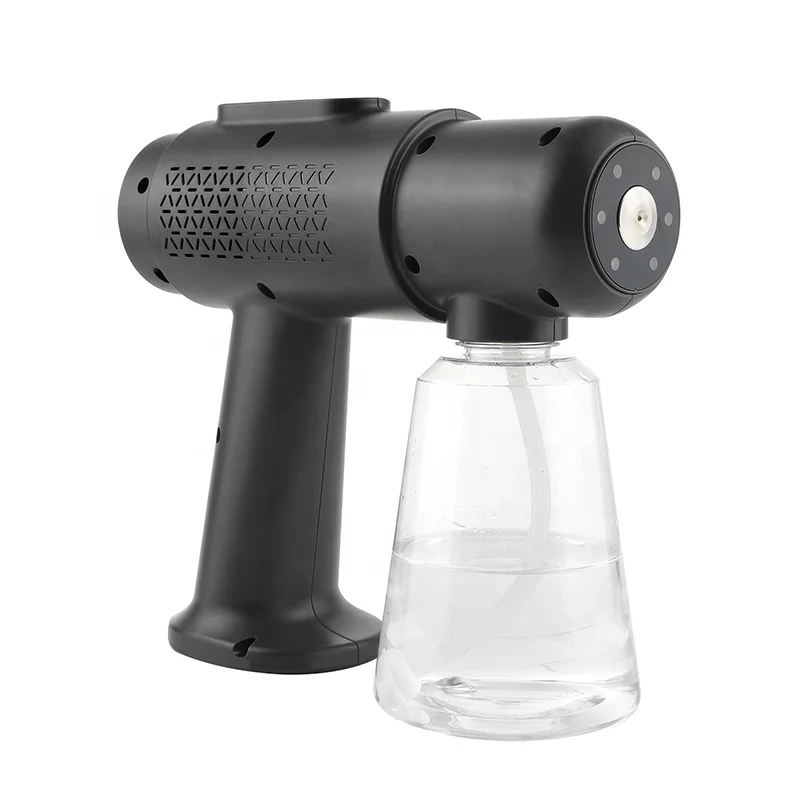 2021 New Trending Portable Electric Fogger Sprayer Sanitizer Disinfect Nano Spray Gun Machine