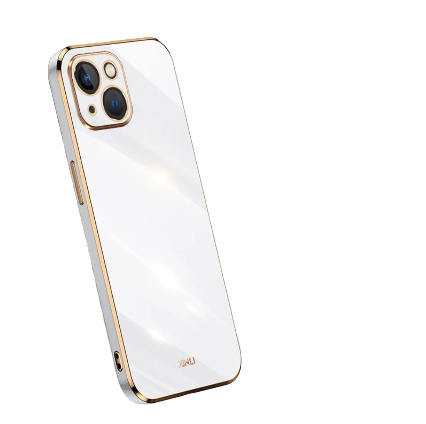 Soft Gold Plated Electroplated TPU Cell Phone Case For iphone 14 13Pro max 12 11Pro 11 XS XR XS MAX 14Plus Phone Cover