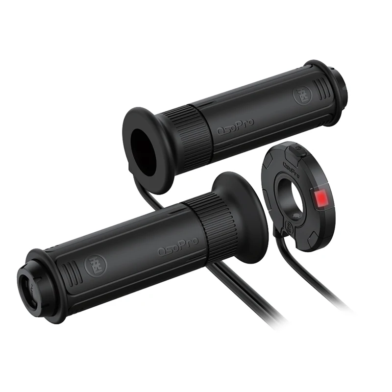 
OSOPRO Winter Warmer Motor Heated Grips Temperature Adjustable Smart Motorcycle Heating Handlebar 