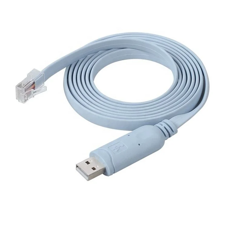1,8 м 6Ft RS232 FTDI чип USB к RJ45 usb A консольный кабель для windows Mac маршрутизаторы