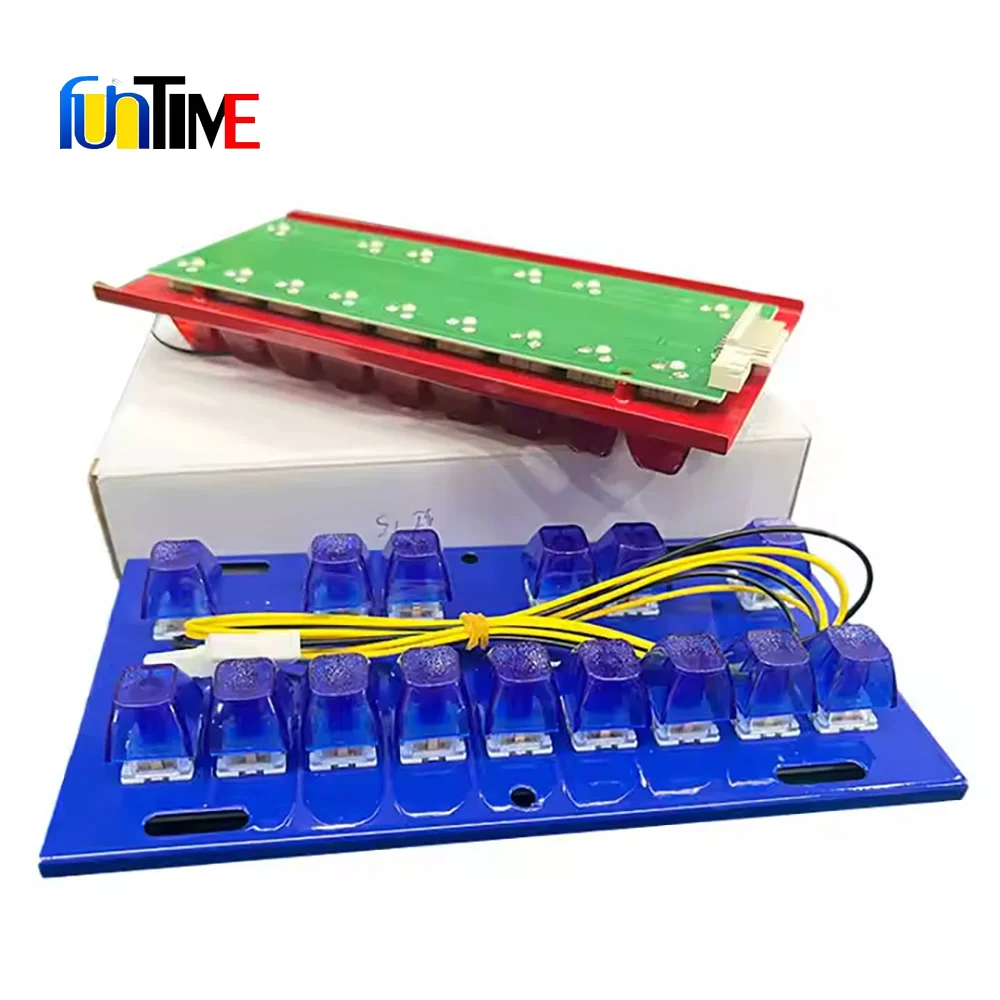 Crane Machine Type LED Light Wired PC Mechanical Keyboard for Gaming & Arcade Players