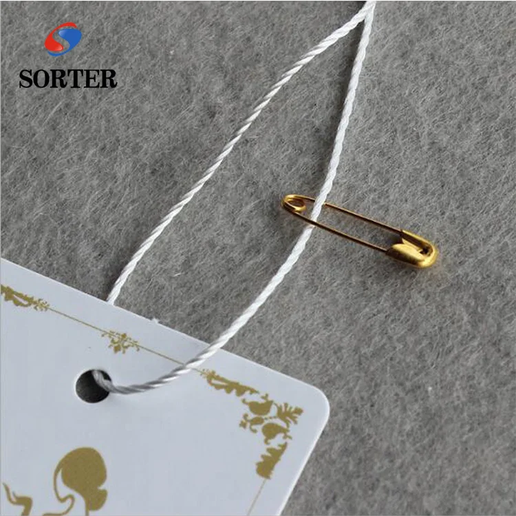 gold decorative 19mm u safety pins