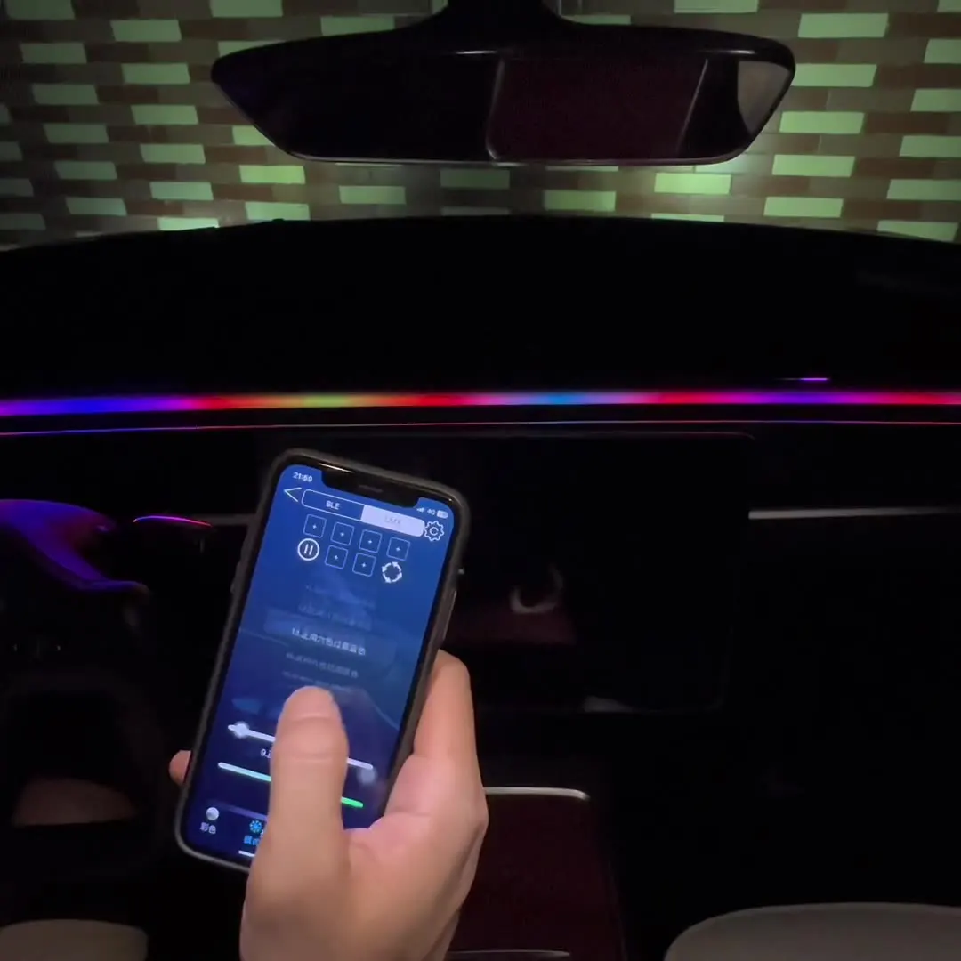 Car auto parts and accessories magic led ambient light Car