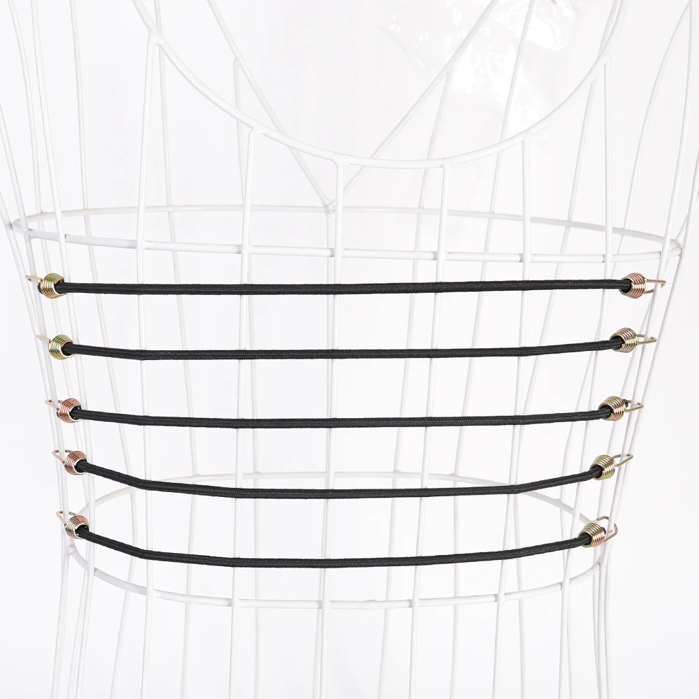 HOT SALE Cheap Xstrap 20 PCS 10 inch 4mm Elastic Bungee Cords Rubber Core with Hooks