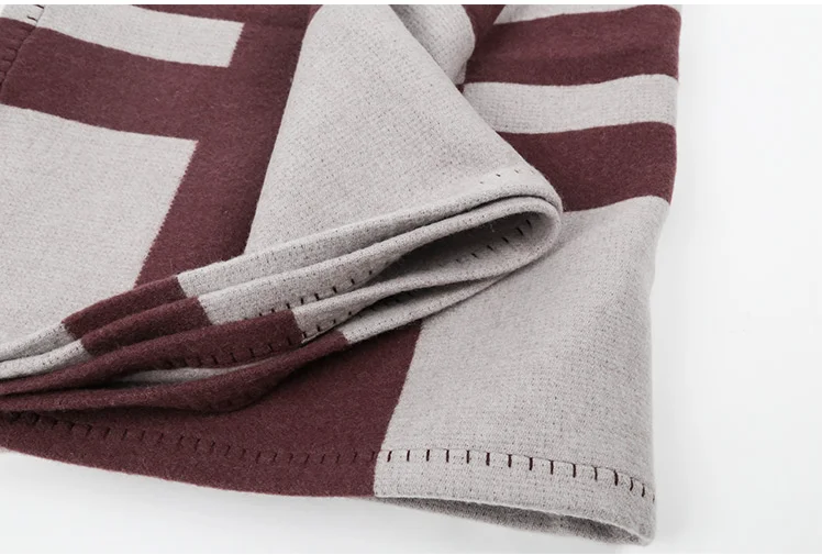 Autumn winter new thickened lamb blanket