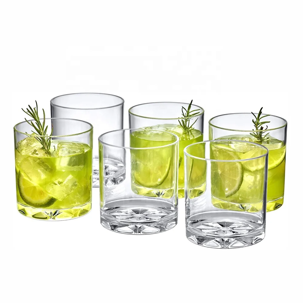 Wholesale Glassware Whisky Glass Diamond Whiskey Glass Old Fashion Wine Glasses Party Glasses Modern