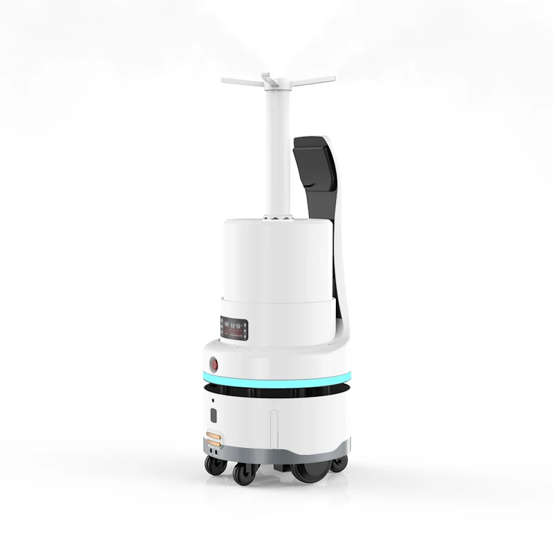 Производители интеллектуальных роботов для дезинфекции автоматическая дезинфекция круизным атомайзером умный робот