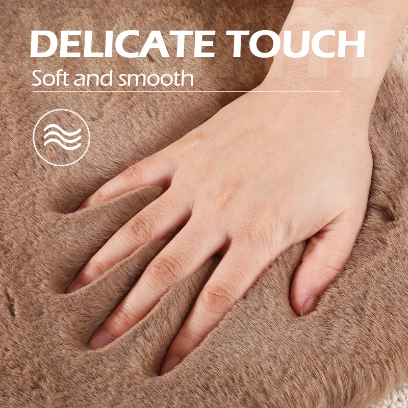 Fur Heated Warm Thermal Insoles Thicken Soft Breathable Winter Sport Shoes Insoles Insert Unisex Boots Insoles