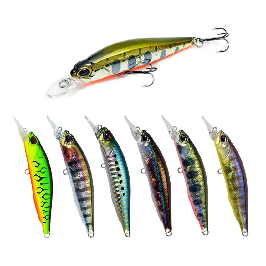 New arrival 63mm 5g Japanese Jerkbait Suspending Fishing Minnow Lures saltwater bass fishing bait