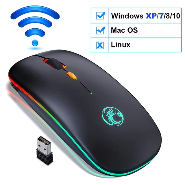 
Personalizado Recharger New Mous Mause Gamer Sem Fio Touch Smart Teclado E Mouse Para Celular Wireless Mouse Gaming 