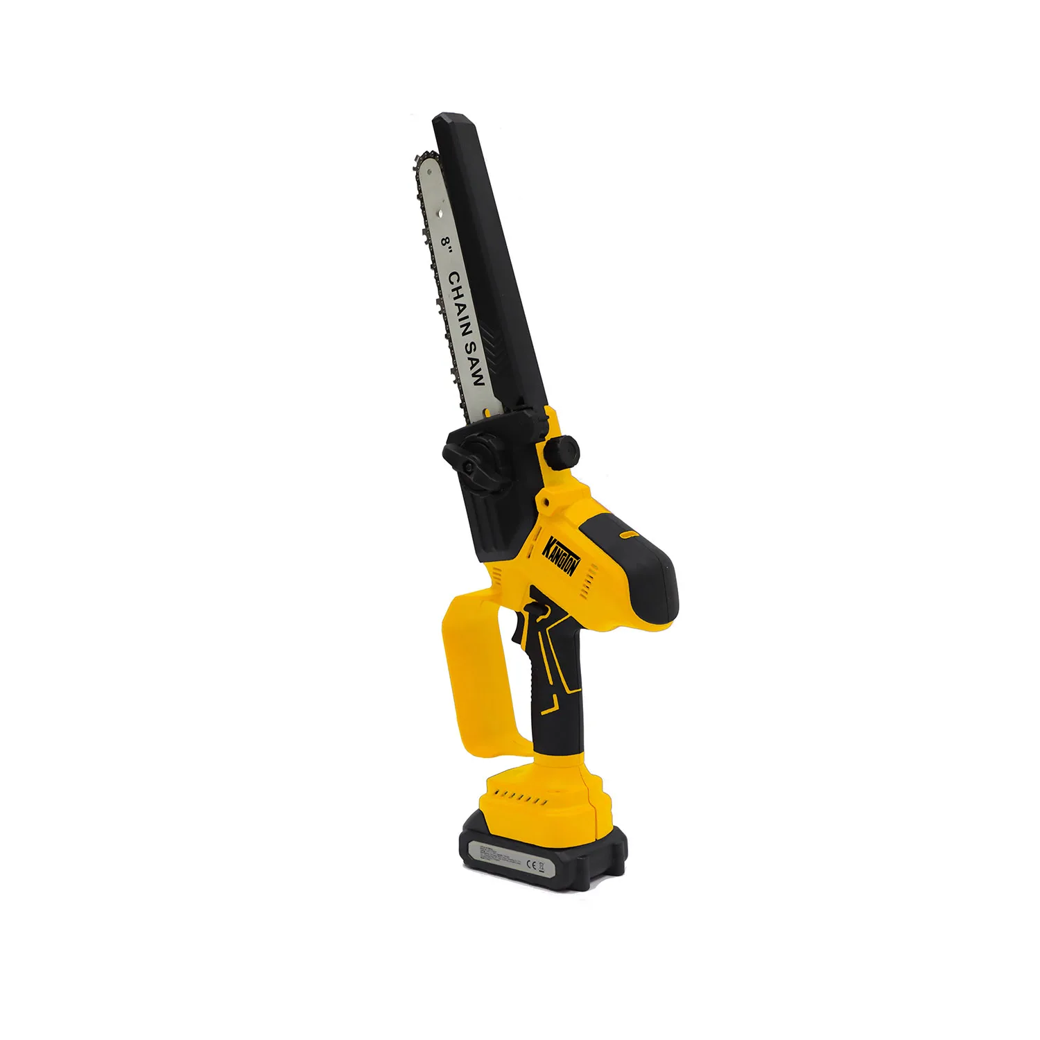 Mini Chainsaw Cordless 8 inch Rechargeable Hand-Held Electric Chain Saw for Garden Wood Cutting