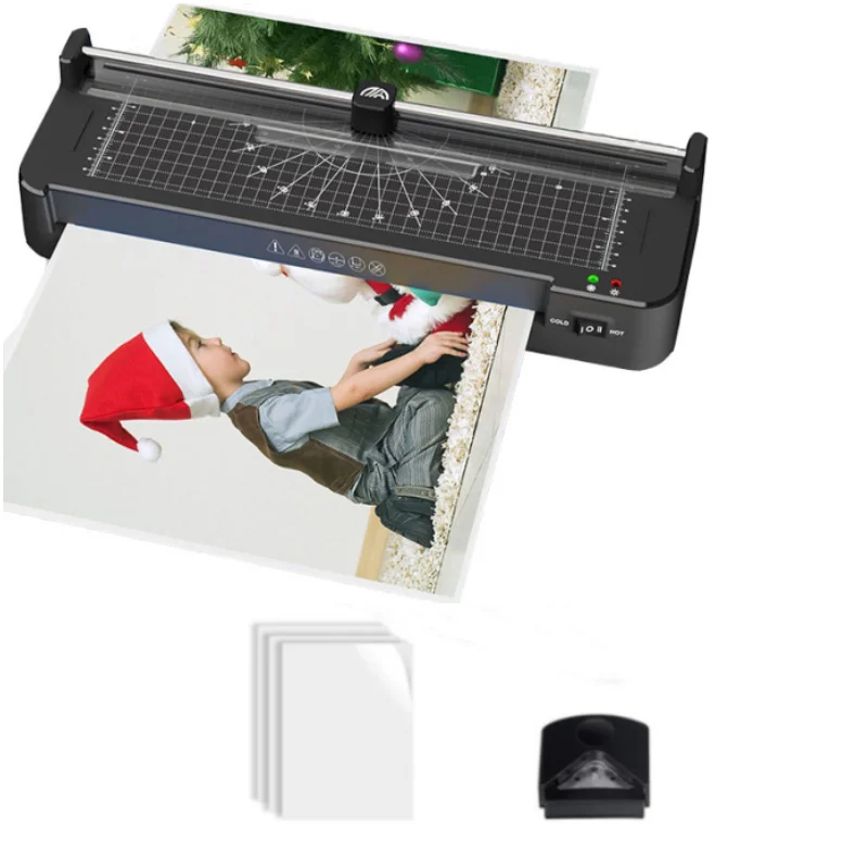 Wholesale Price Automatic Feeding Hot Cold Laminating A3 Desktop Lamination Cutting Machine