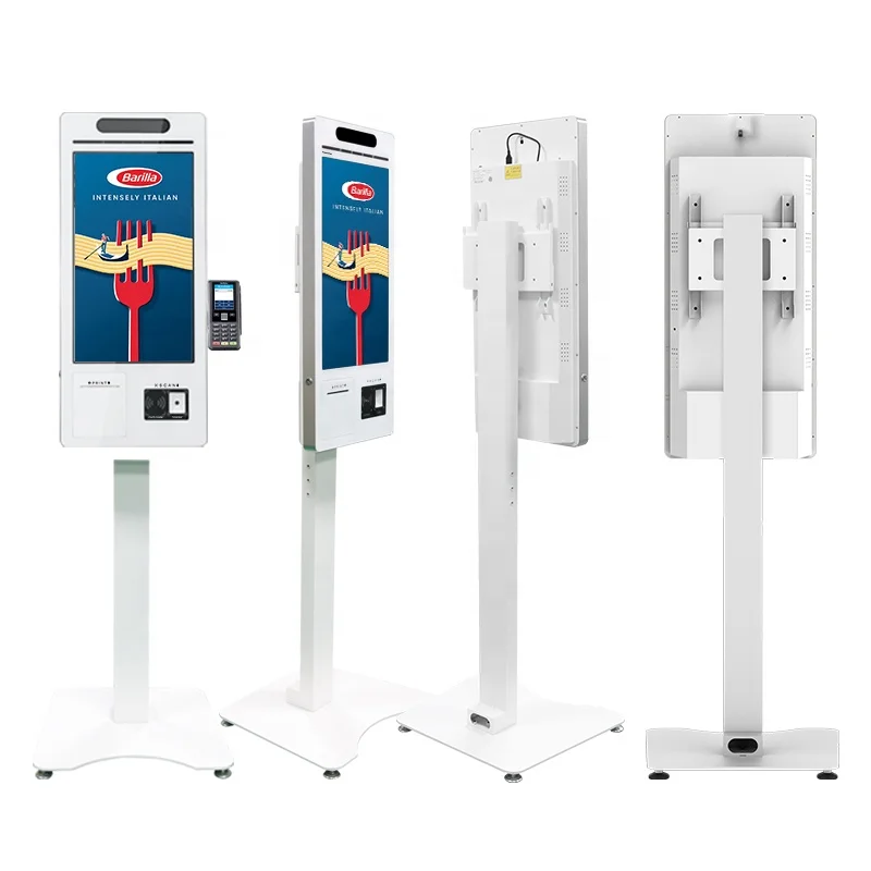 Factory direct self-ordering service kiosk machine touch screen diy kiosk