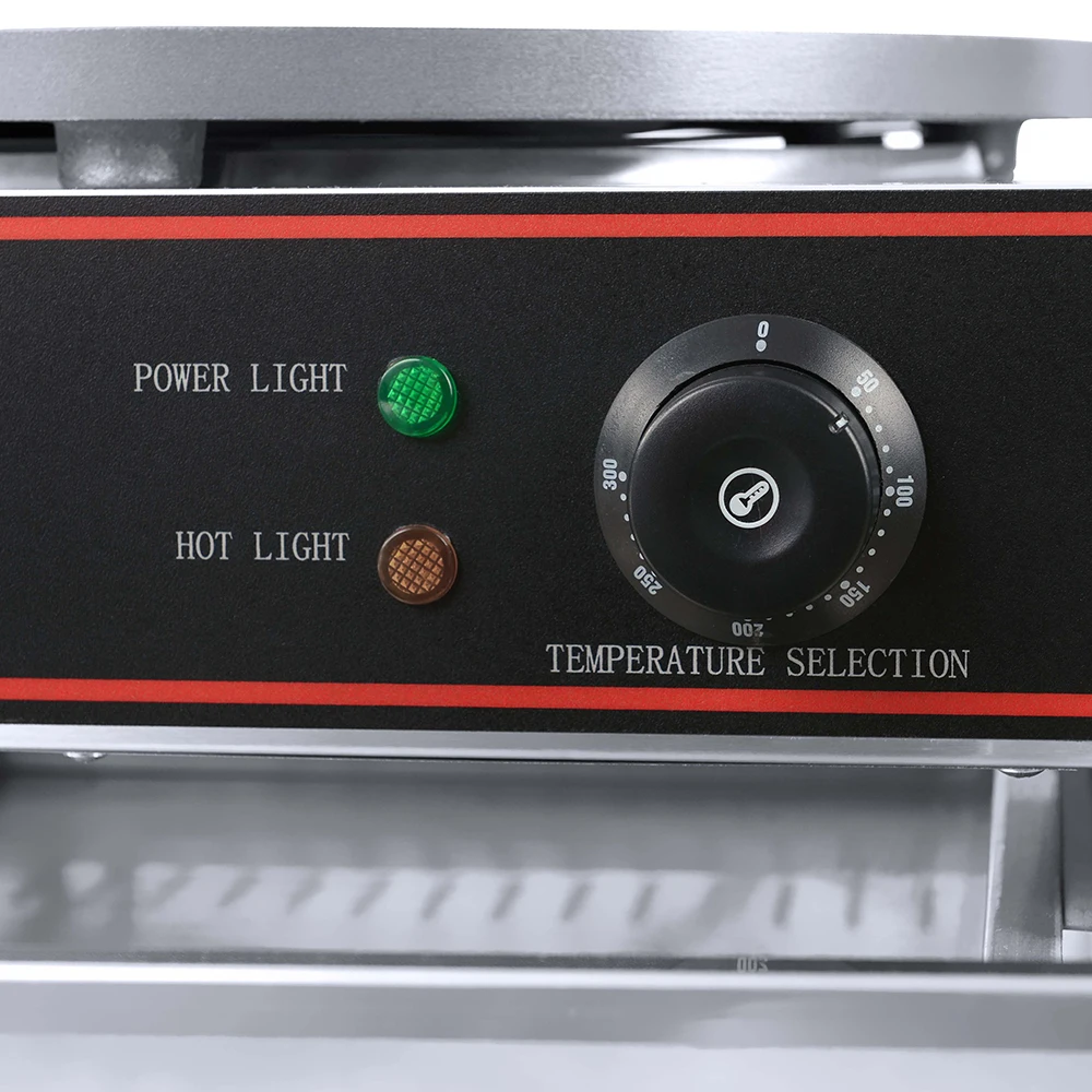 Горячая Распродажа, 1 тарелка из нержавеющей стали, блинницы, коммерческие электрические вращающиеся блинчики