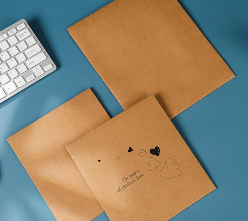Envelope Manufacturers Custom kraft Envelope Paper moisture-proof Business Documents Packaging Envelope Bags
